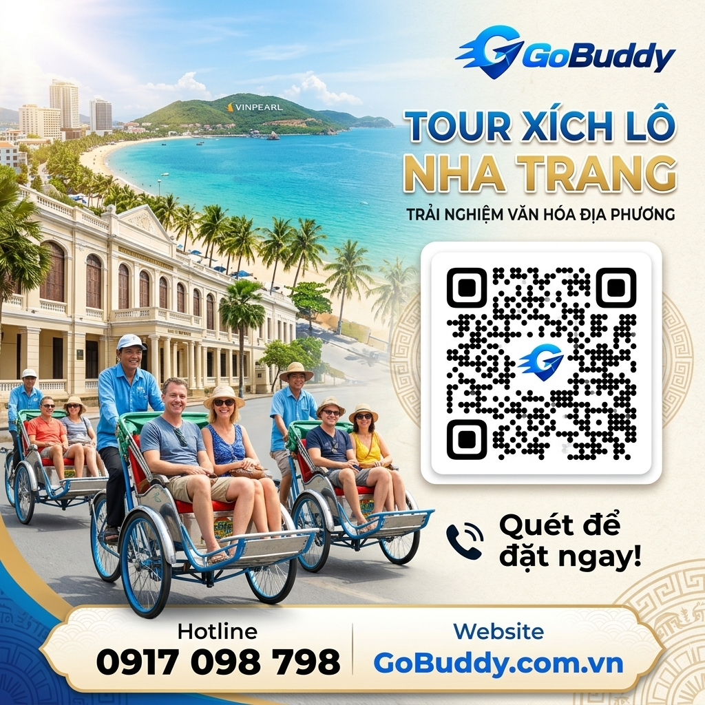 Tour Xích Lô Nha Trang & Giá Tour