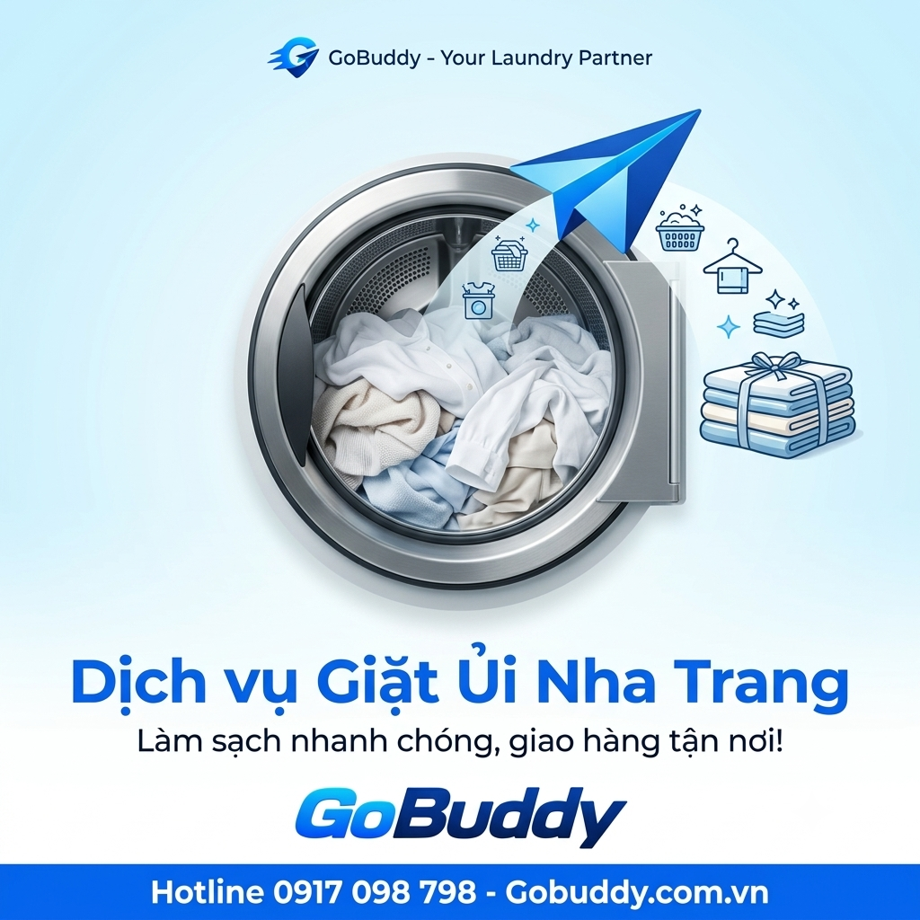 Dịch vụ giặt ủi Nha Trang – Giặt sạch, thơm lâu, giao nhận tận nơi