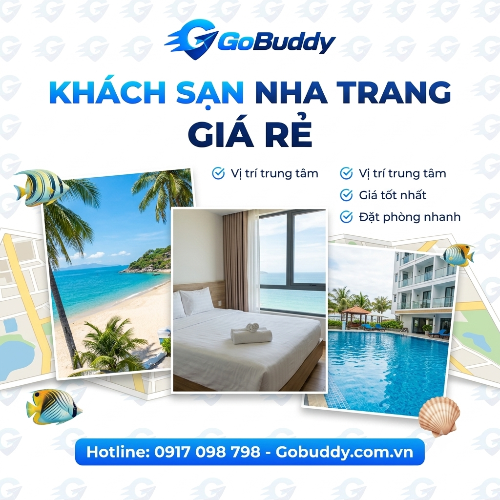 Khách Sạn Nha Trang Giá Rẻ – Gần Biển, Phòng Đẹp, Giá Tốt