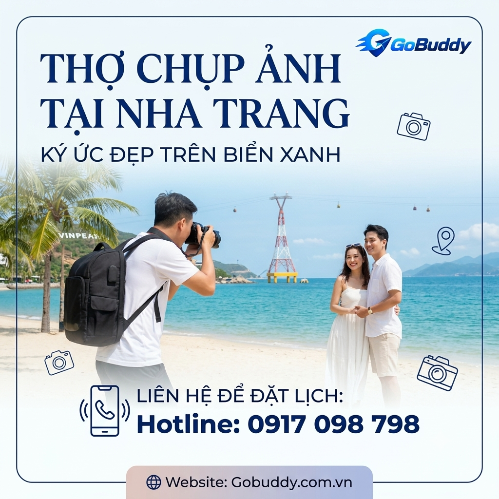 Thợ Chụp Ảnh Ở Nha Trang – Dịch Vụ Chụp Hình Đẹp, Chuyên Nghiệp | GoBuddy