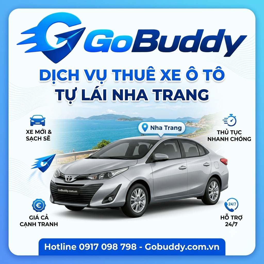 Dịch Vụ Thuê Xe Ô Tô Tự Lái Nha Trang – Chủ Động Hành Trình, Trọn Vẹn Trải Nghiệm